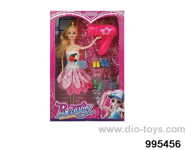 Barbie doll suit in window box