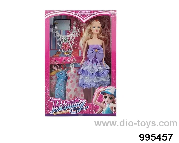 Barbie doll suit in window box