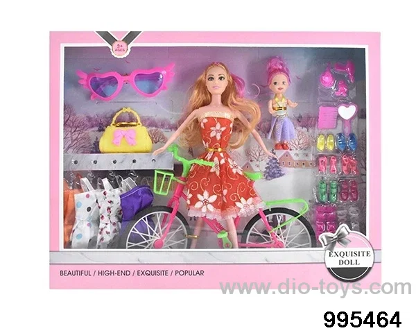 Barbie doll suit in window box