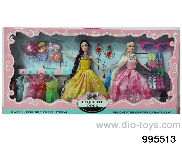Barbie doll suit in window box