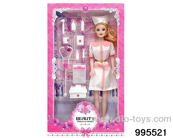 Barbie doll suit in window box