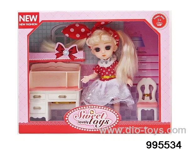 Barbie doll suit in window box