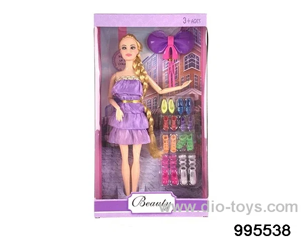 Barbie doll suit in window box
