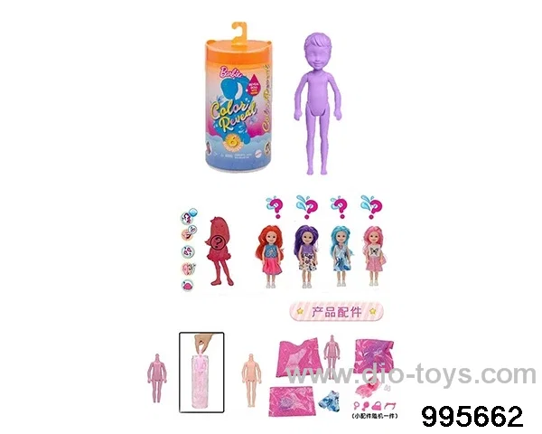 Barbie doll suit in bottle
