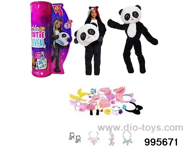 Barbie doll suit in bottle
