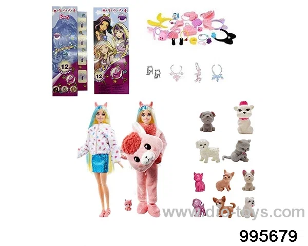 Barbie doll suit in bottle