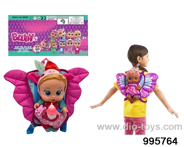 Barbie doll suit in PP bag with header
