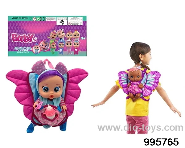 Barbie doll suit in PP bag with header