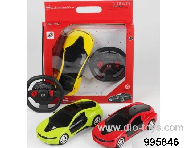 1:18 4 ch rc car with light