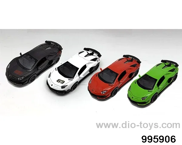 1:43 Lamborghini Aventador SVJ in window box