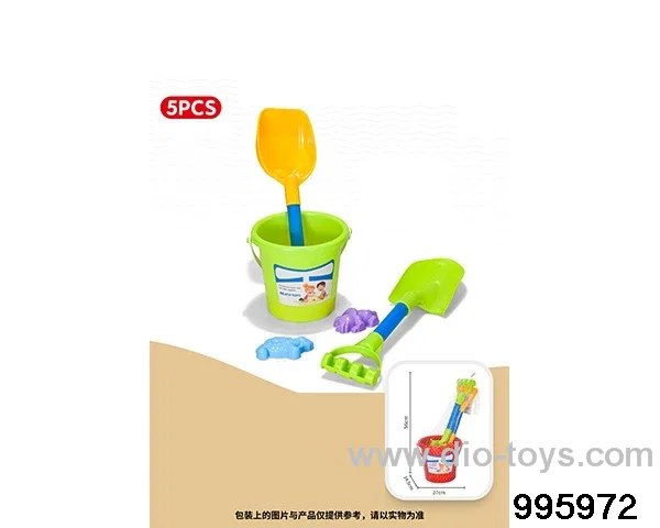 Beach toys in 5pcs Net bag