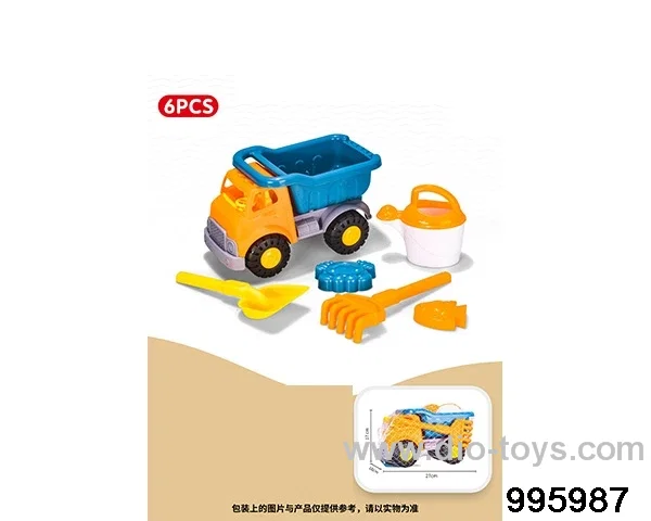 Beach toys in 6pcs Net bag