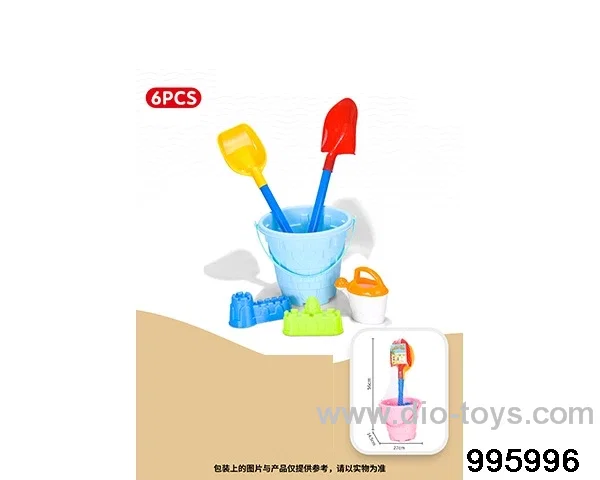 Beach toys in 6pcs Net bag