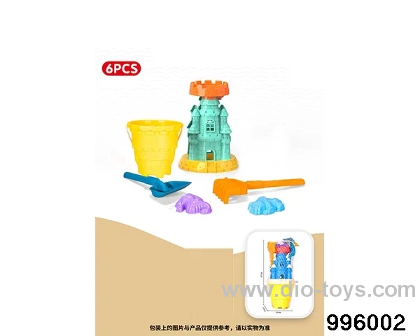 Beach toys in 6pcs Net bag