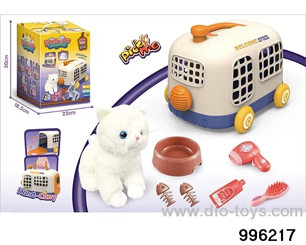 Pet bus cage suit in color box