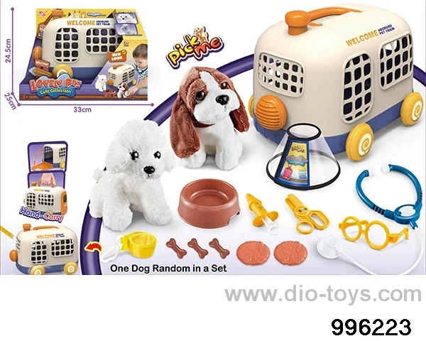 Pet bus cage suit in color box