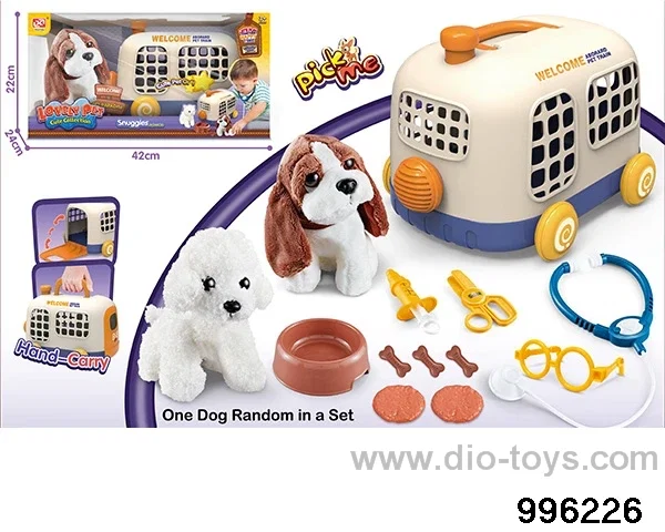 Pet bus cage suit in color box