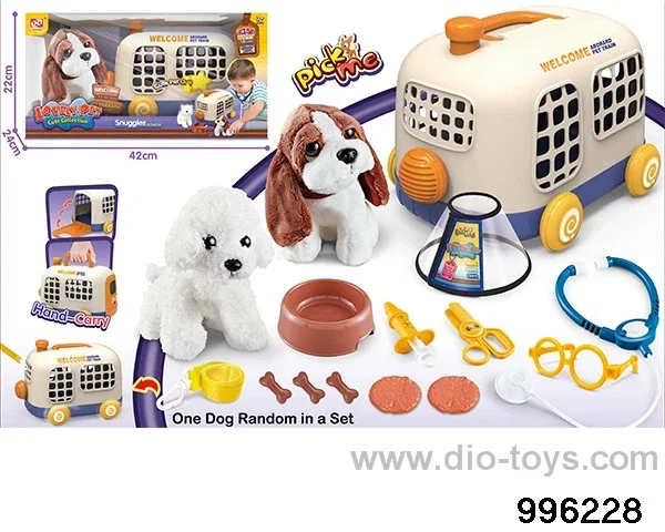 Pet bus cage suit in color box