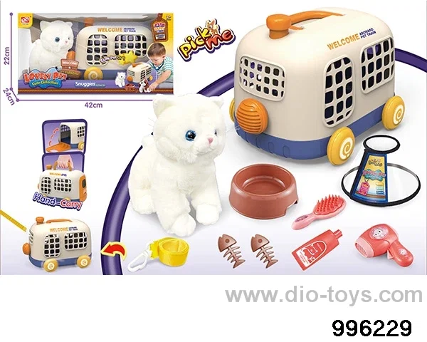 Pet bus cage suit in color box