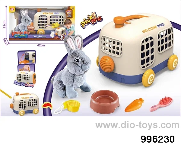 Pet bus cage suit in color box