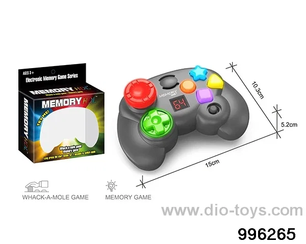 Memory game machine&ground mouse (game handle LCD screen) in display box