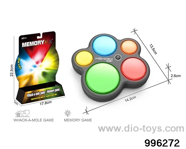 Four-in-one memory game machine (pattern) in box