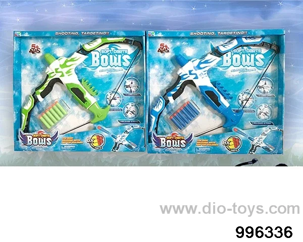 EVA soft projectile bow and arrow in color box