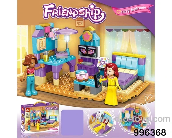 Building block toy in Hand box