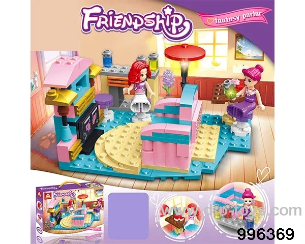 Building block toy in Hand box