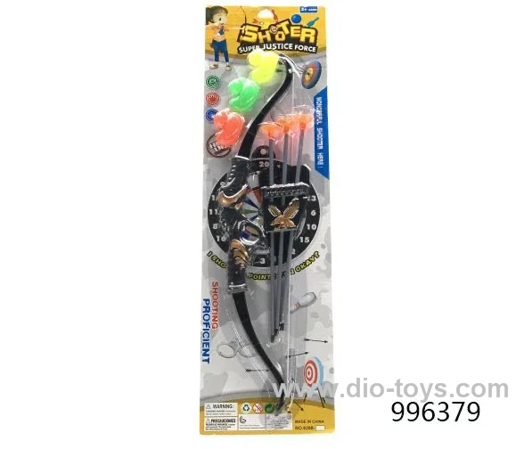 Bow and arrow in display box