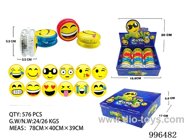 12pcs yoyo with light