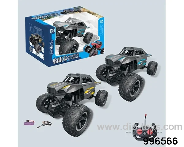 1:18 short truck frame 2-drive climbing car (27Mhz power pack) in window box