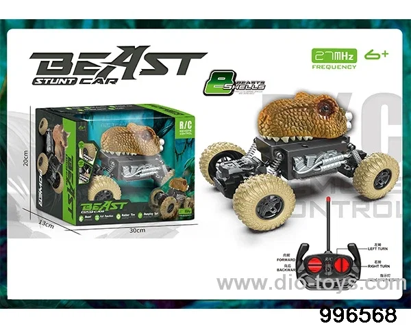 Animal climbing car in window box