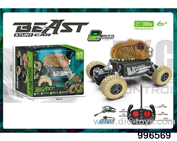 Animal climbing car in window box