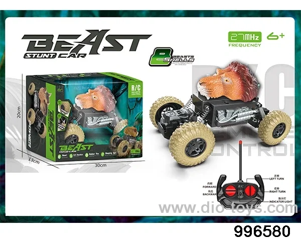 Animal climbing car in window box