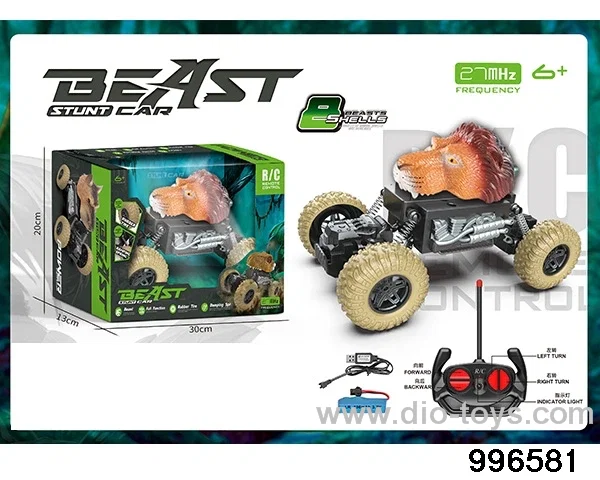 Animal climbing car in window box