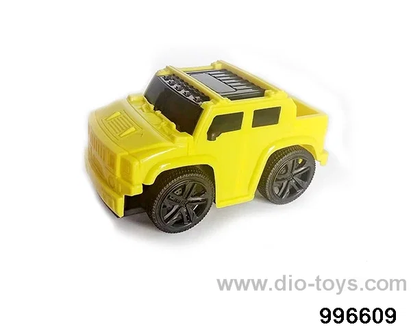 Q plate anti-true inertia vehicle in opp bag