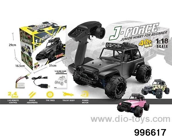 1:18 full scale 4WD remote control high-speed off-road vehicle  in box