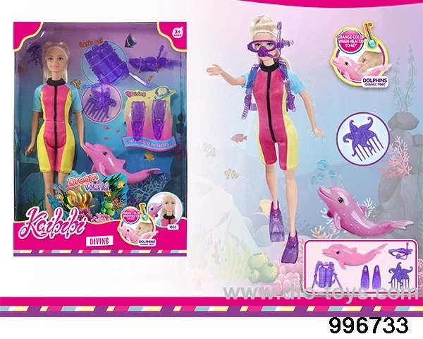 11-inch Barbie suit in window box