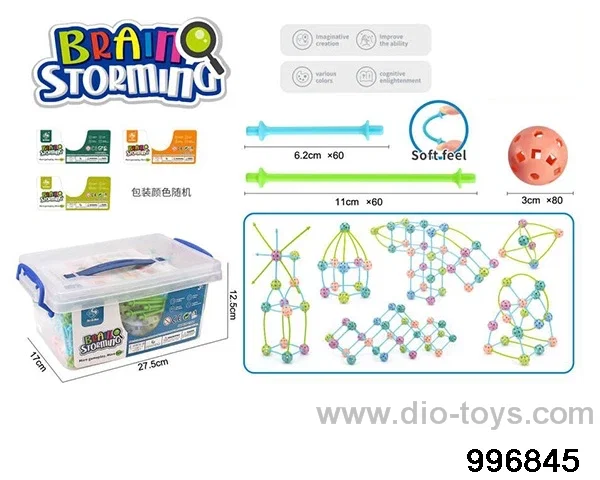 Building block toy in Hand box