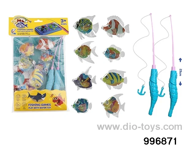 Transparent fish in PVC bag