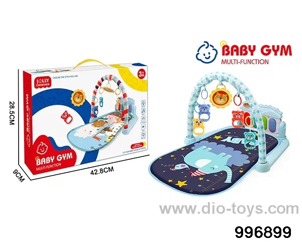 Baby pedal piano in color box