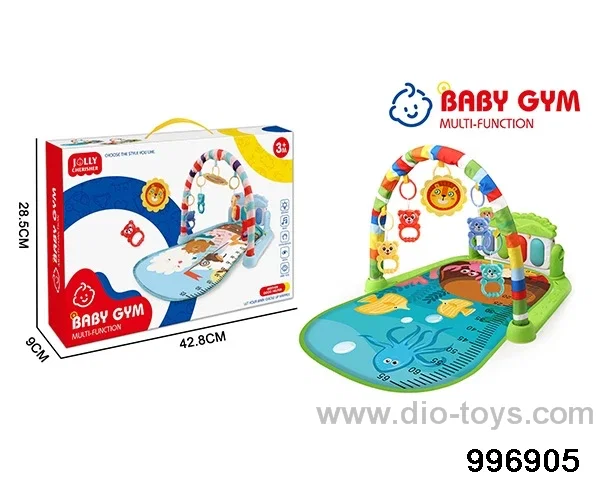 Baby pedal piano in color box