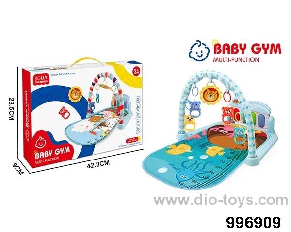 Baby pedal piano in color box