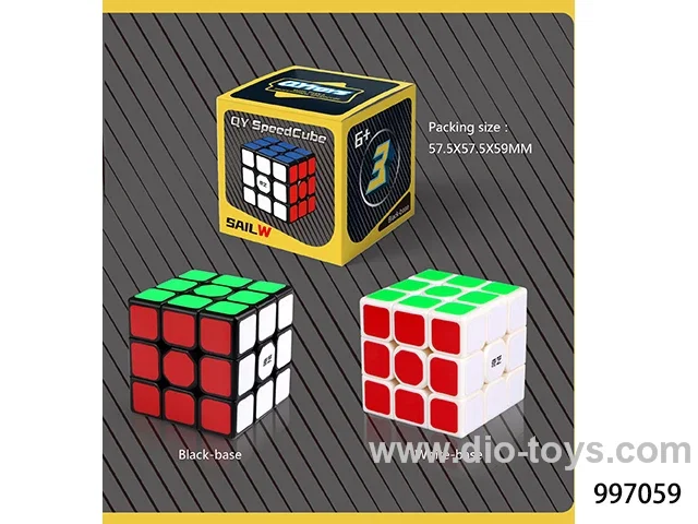 5.6CM rubik's cube in color box