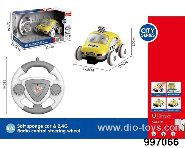 2.4G RC 2ch plush taxi in display box