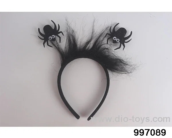 Halloween spider head buckle in opp bag