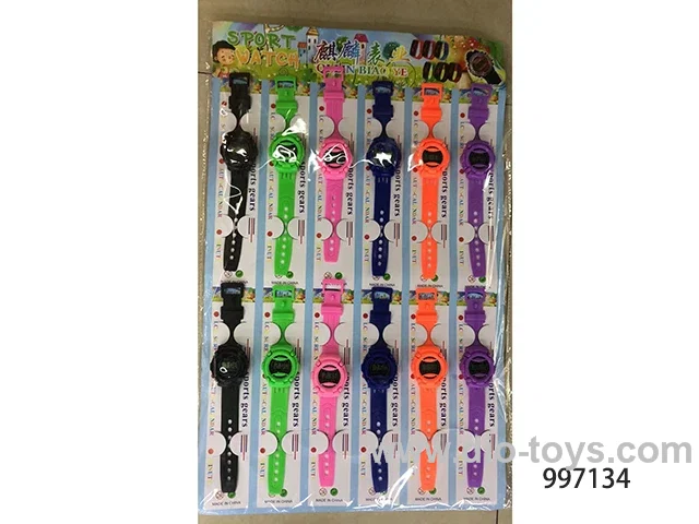 12PCS watch in hang card