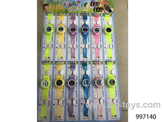 12PCS watch in hang card