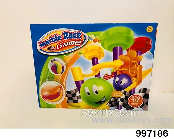 Intelligent track ball block (219PCS) in color box